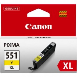 Cartouche Canon 551 XL Jaune (Yellow)