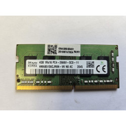 Mémoire SODIMM 4Go  DDR4 2666Mhz SK Hynix  HMA851S6JR6N-VK
